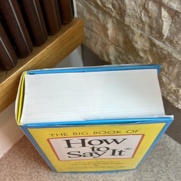 The Big Book Of HOW TO SAY IT hardcover Book that helps you learn how to write! - Picture 8 of 8